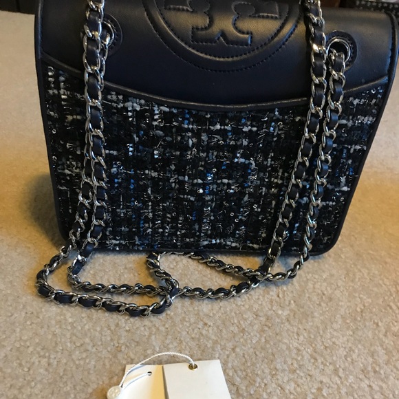 tory burch tweed fleming